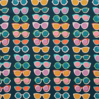 Ruby Star - Cotton - Poolside Too - Sunglasses - Peacock