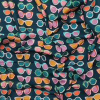 Ruby Star - Cotton - Poolside Too - Sunglasses - Peacock
