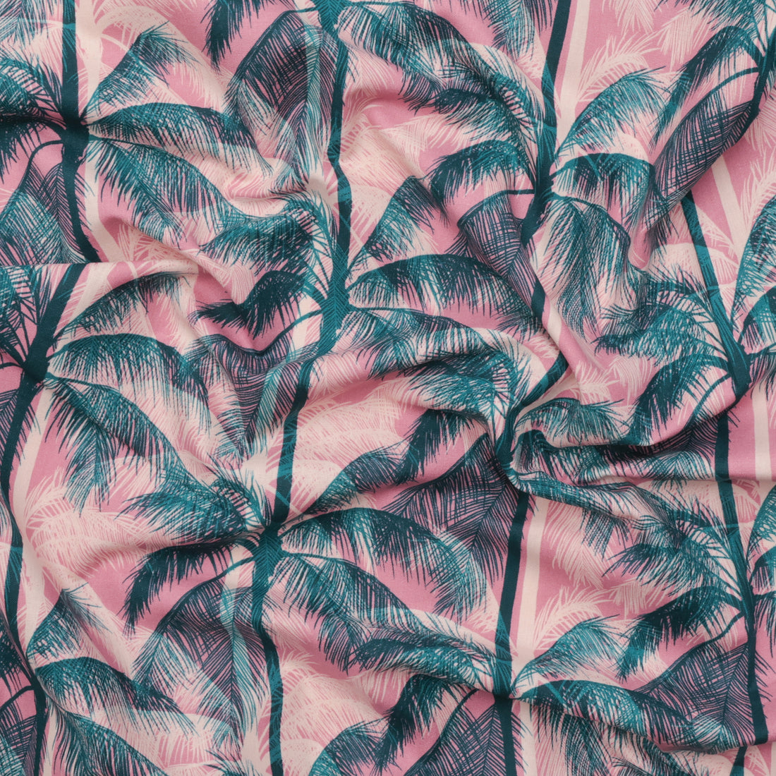 Ruby Star - Canvas - Poolside Too - Palms - Plum