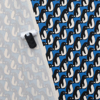 Sevenberry - Cotton - Canvas - Penguin - Blue Black