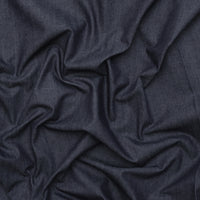 Cotton Silk - Italian Denim - Medium Weight - Navy