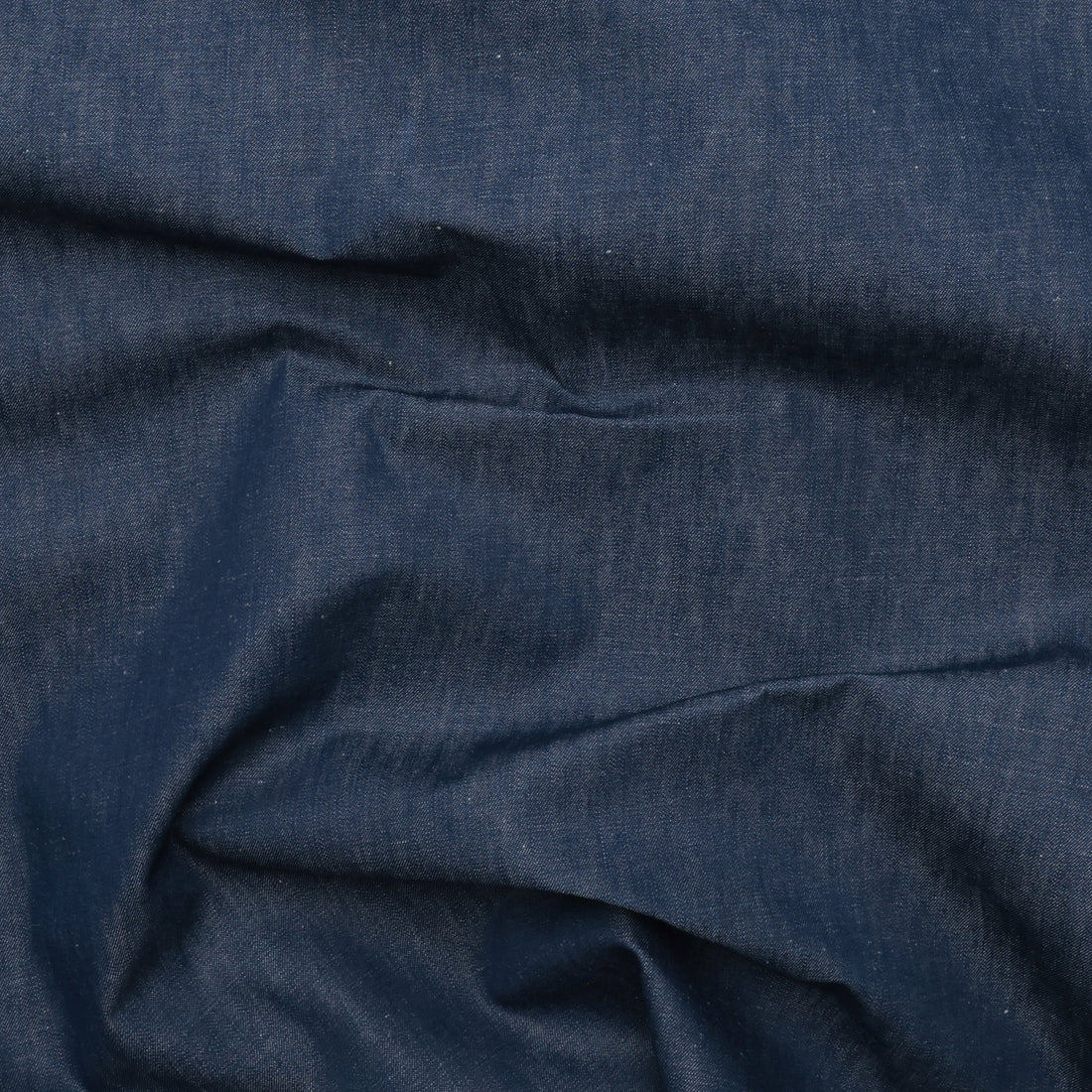 Cotton Linen - Italian Denim - Medium Weight - Blue