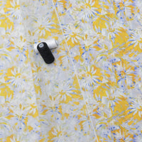 Silk Cotton - Digital Print - Lemon Royal