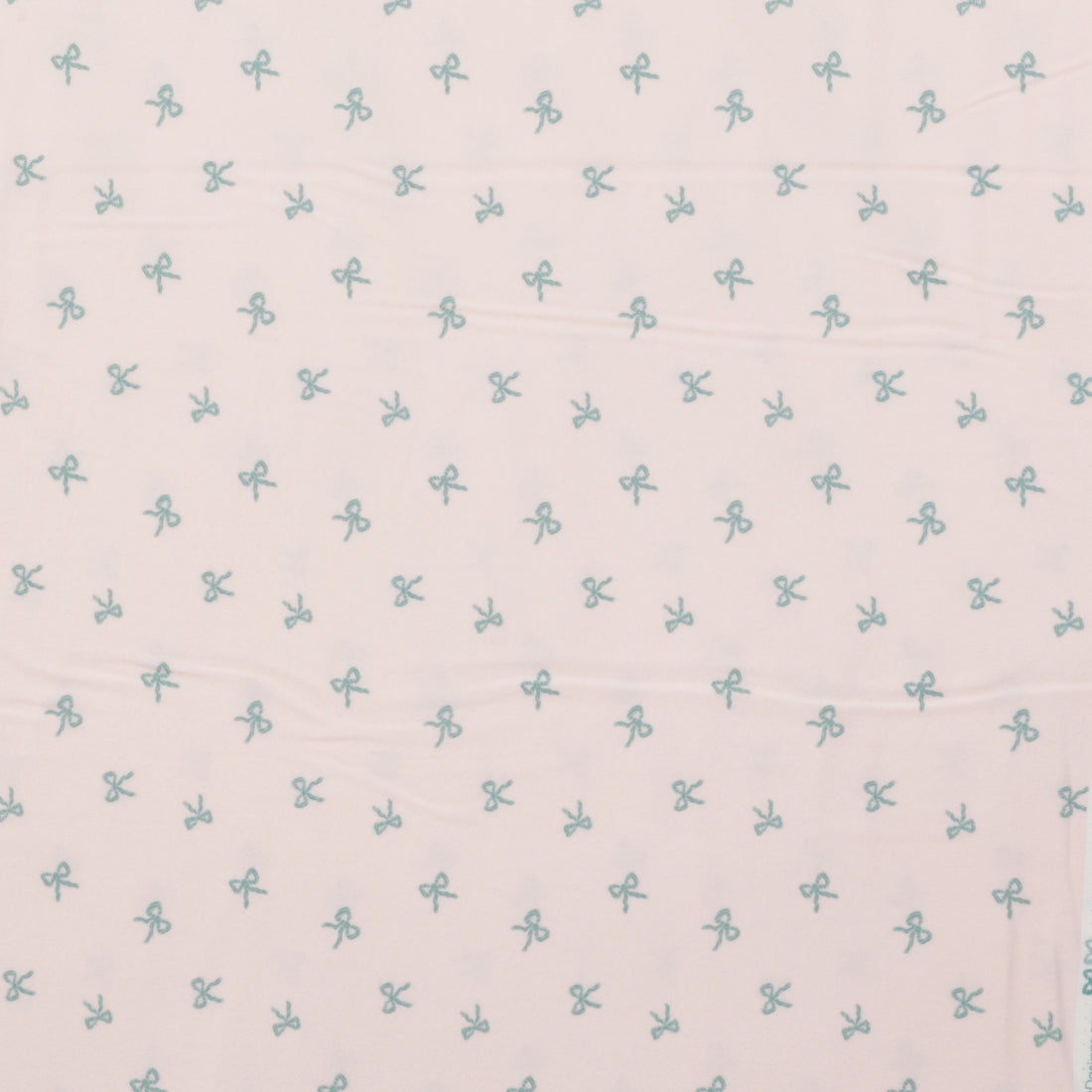 Riley Blake - Flannel - Sweet Cotton Tales - Bows - Blush
