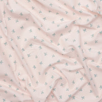 Riley Blake - Flannel - Sweet Cotton Tales - Bows - Blush
