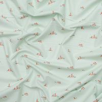 Riley Blake - Flannel - Sweet Cotton Tales - Flopsy Fields - Mint