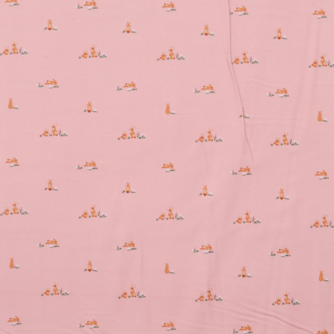 Riley Blake - Flannel - Sweet Cotton Tales - Flopsy Fields - Pink
