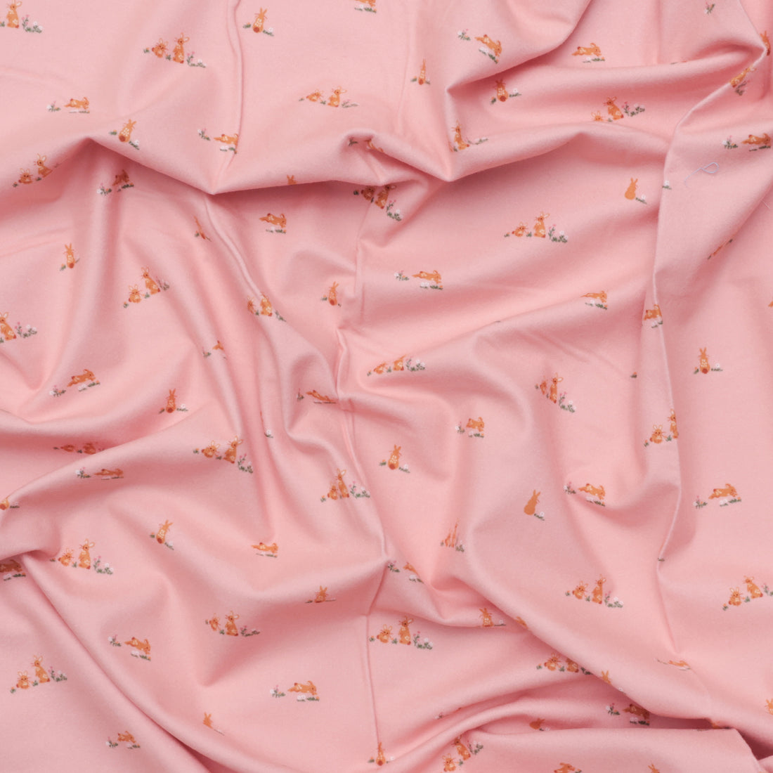 Riley Blake - Flannel - Sweet Cotton Tales - Flopsy Fields - Pink