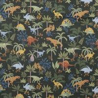 Riley Blake - Flannel - Cretaceous Jungle - Dinos - Forest