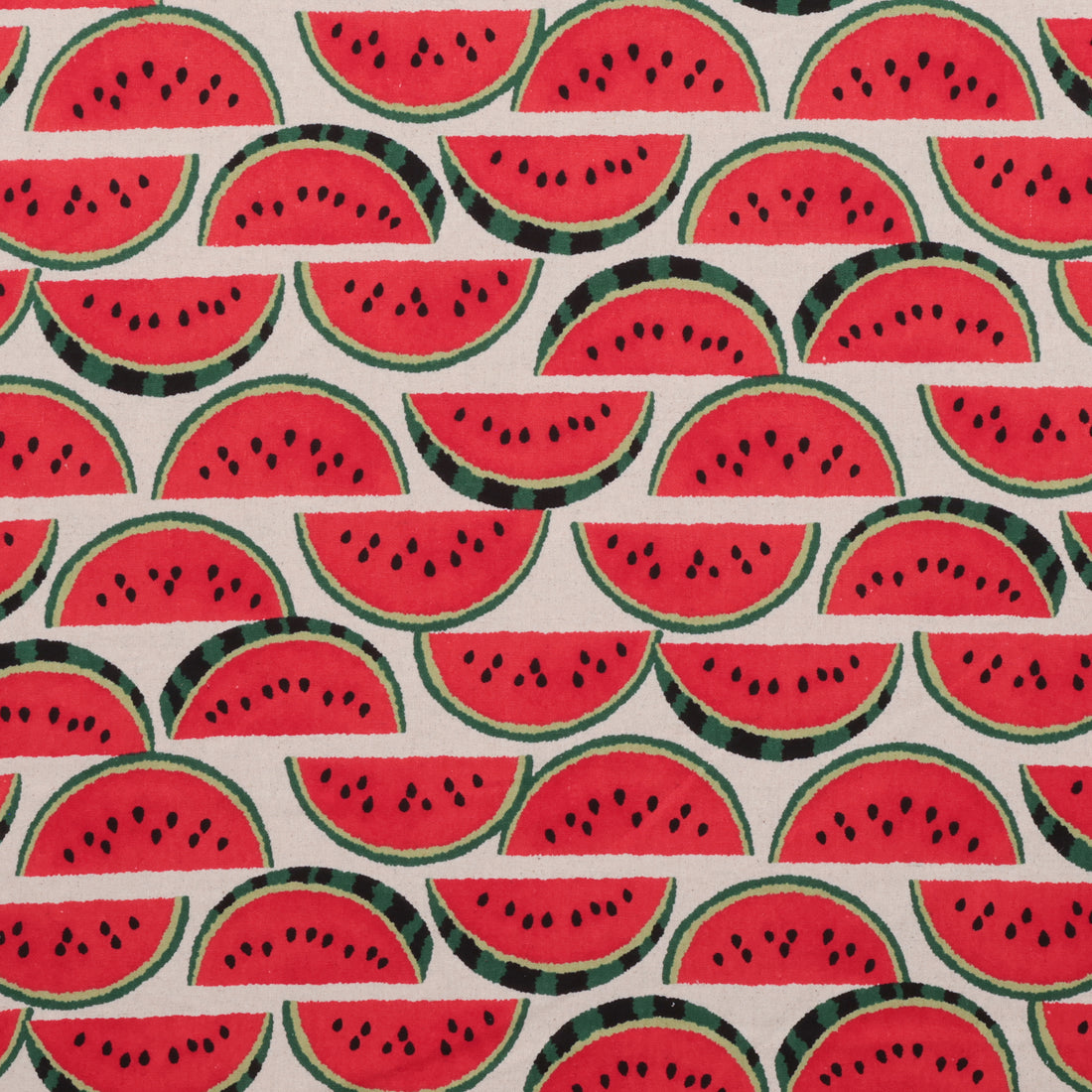 Sevenberry - Cotton - Canvas - Watermelons - Natural