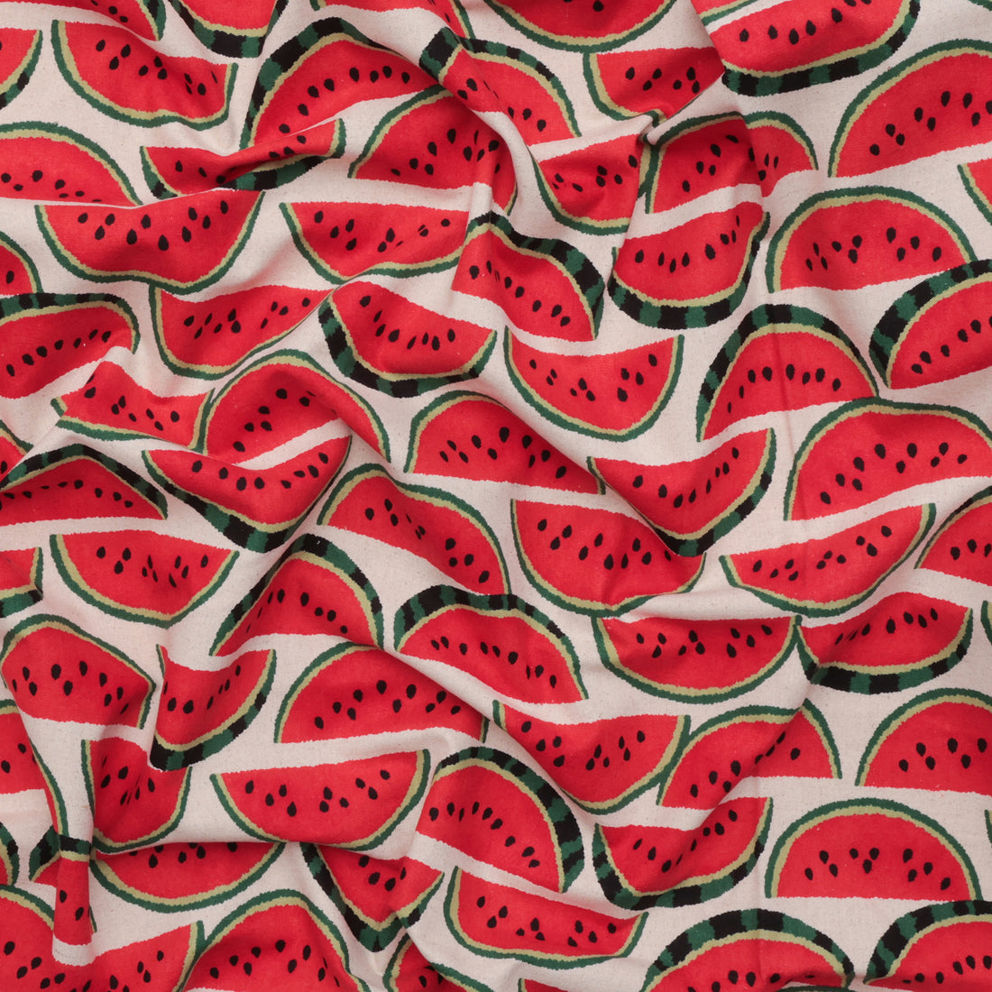 Sevenberry - Cotton - Canvas - Watermelons - Natural