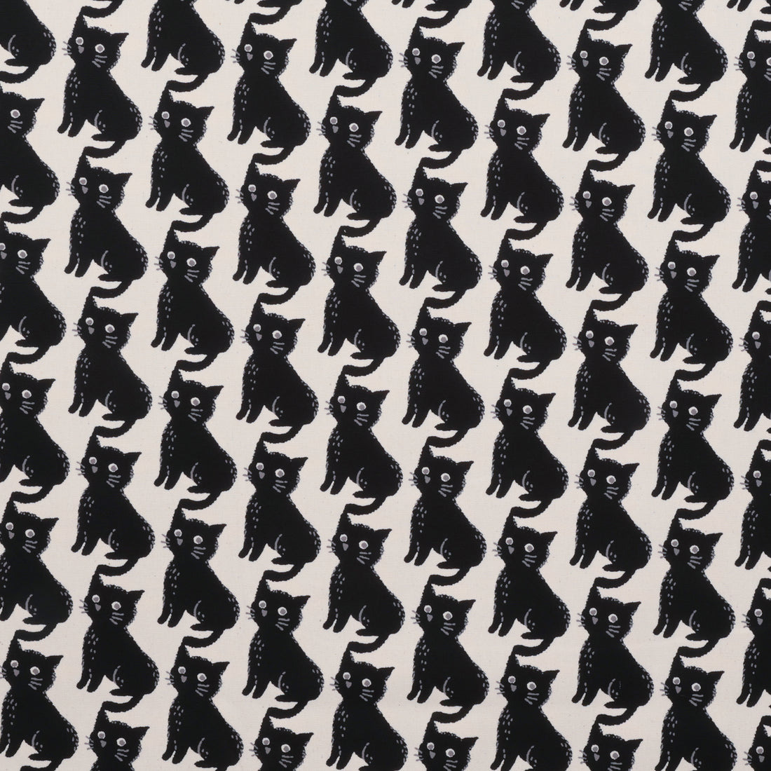 Sevenberry - Cotton - Canvas - Cats - Natural