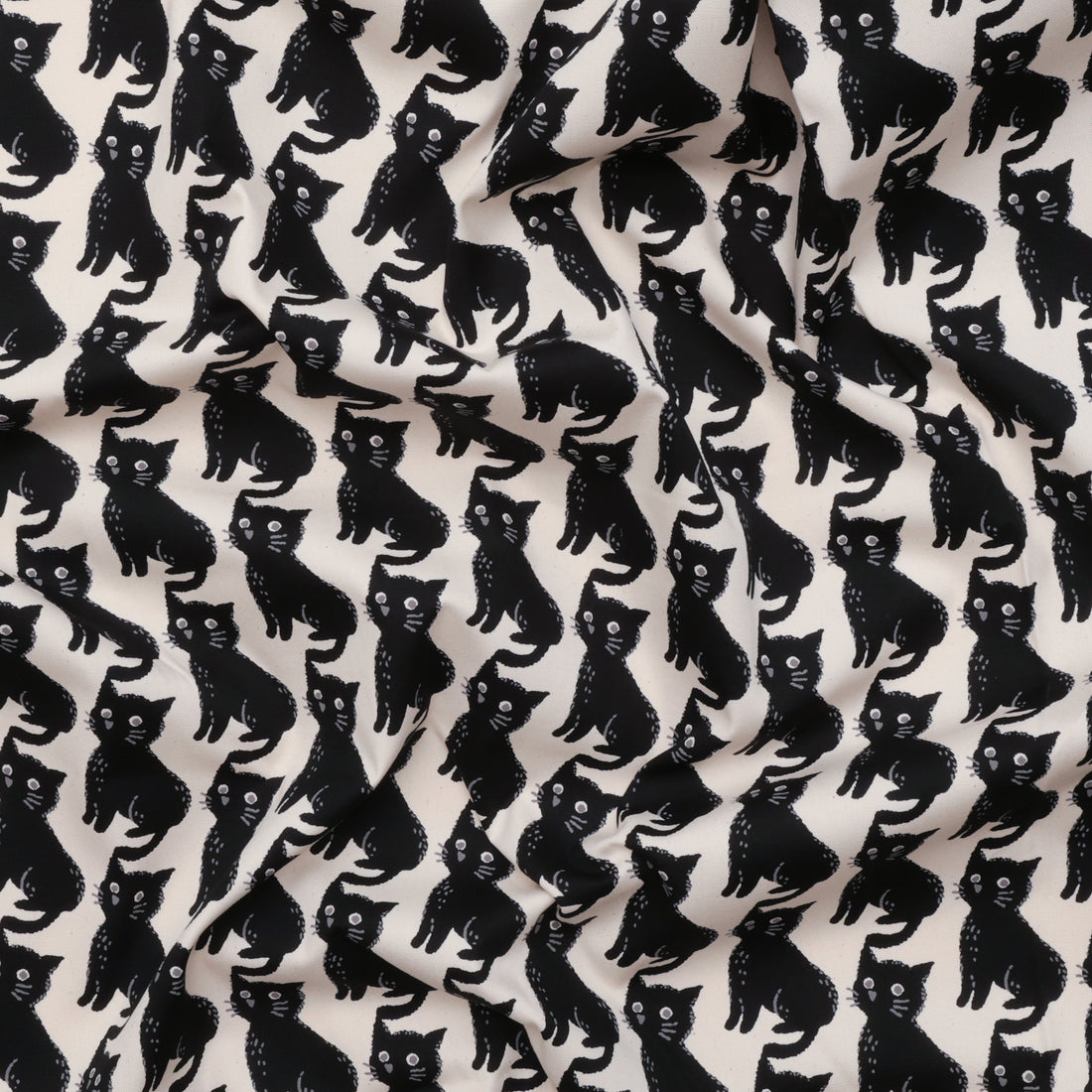 Sevenberry - Cotton - Canvas - Cats - Natural