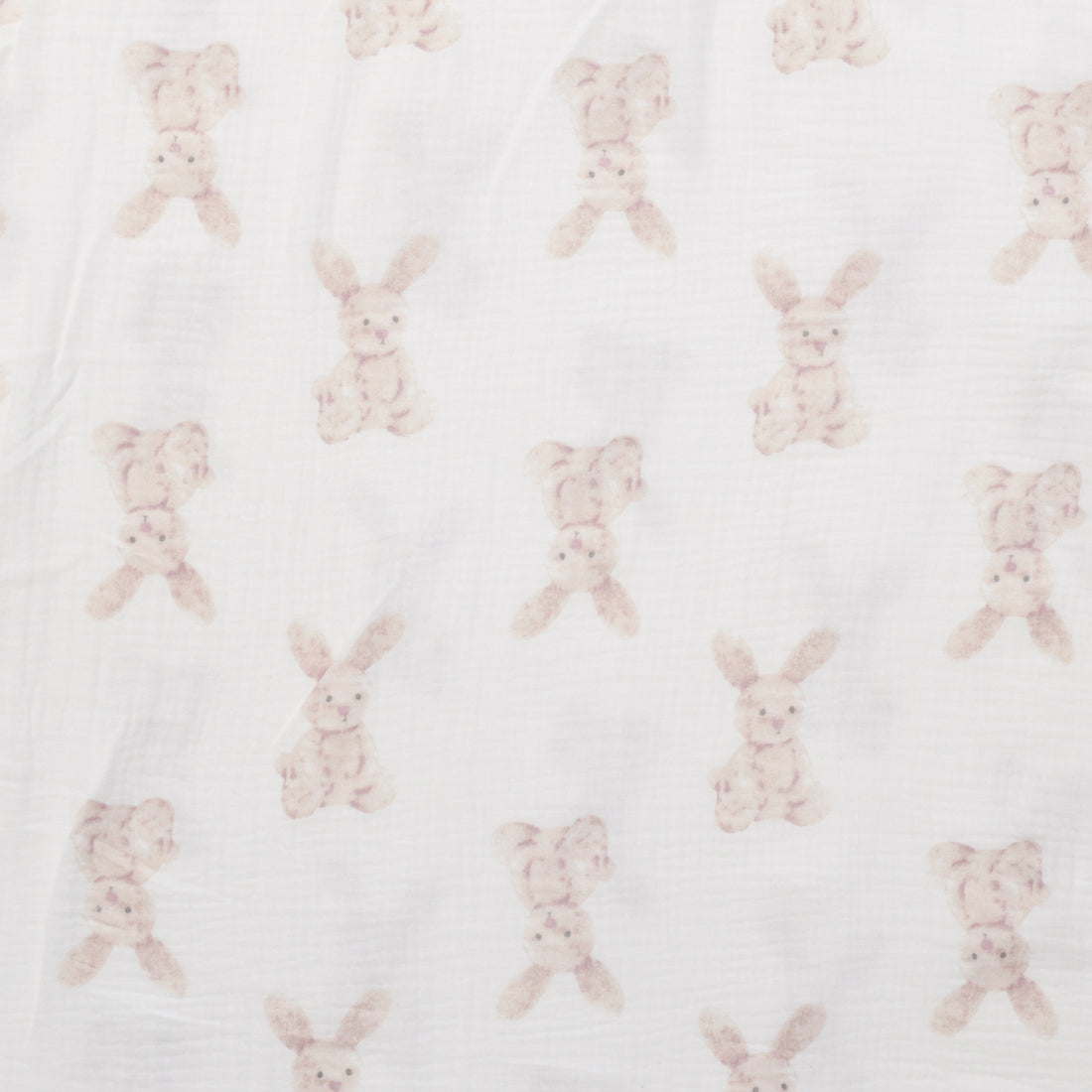 Cotton - Double Gauze - Print - Bunny