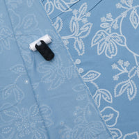 Cotton Blend - Chambray Burnout - Flower Vines - Assorted