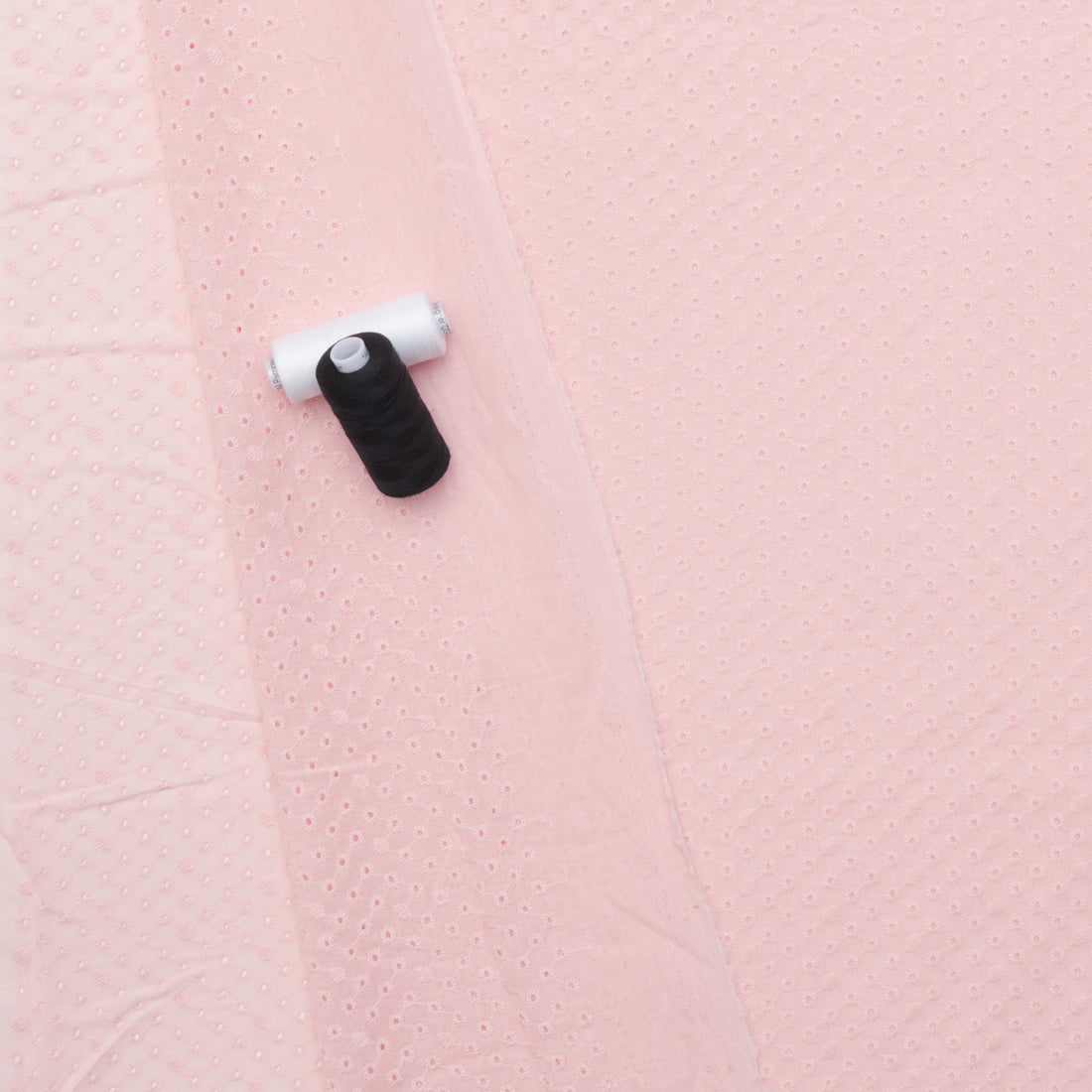 Cotton - Embroidery - Dots - Assorted