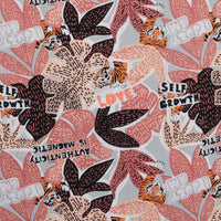 Rayon - Poplin Print - Power Of Love - Assorted