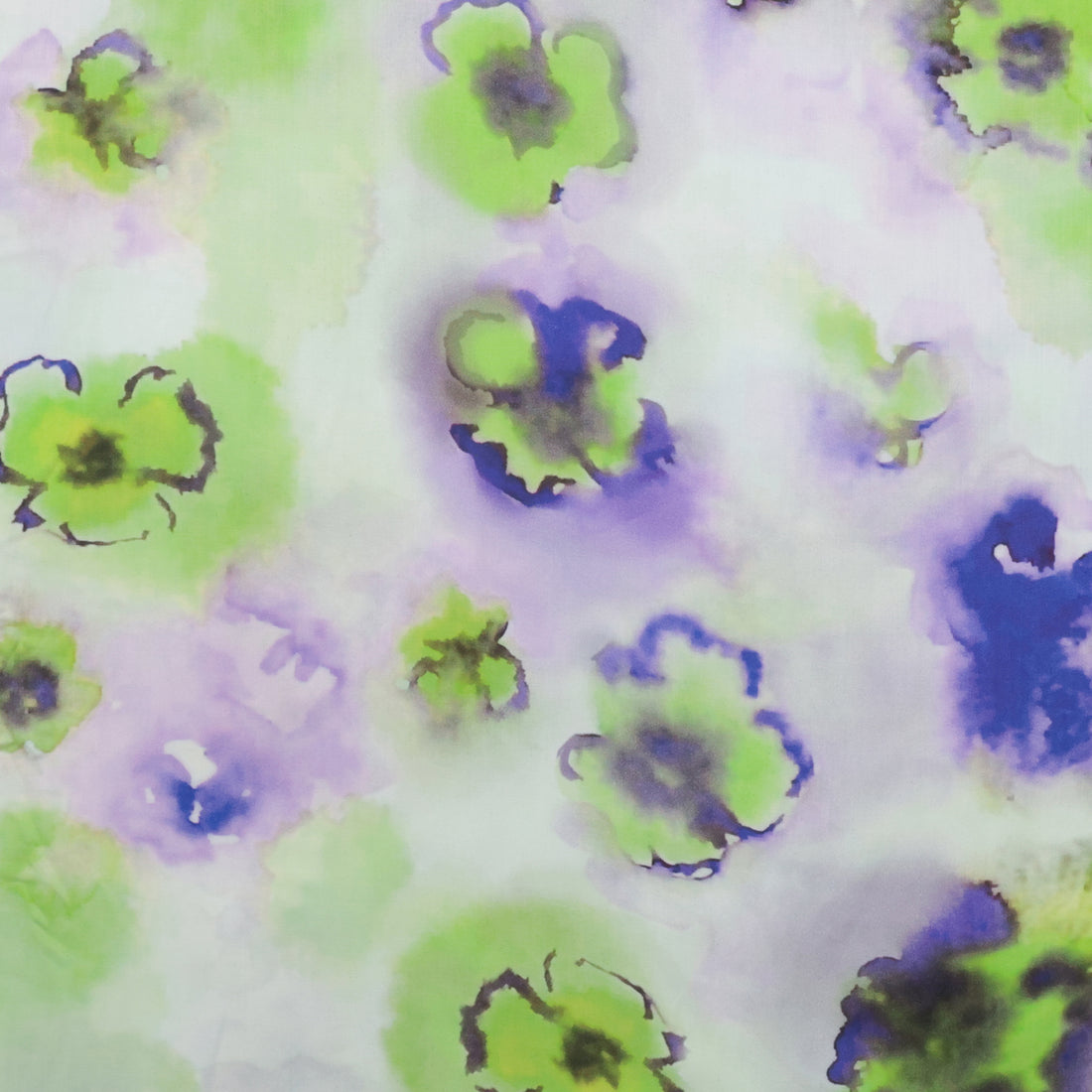 Viscose - Challis - Digital Print - Neon - Assorted