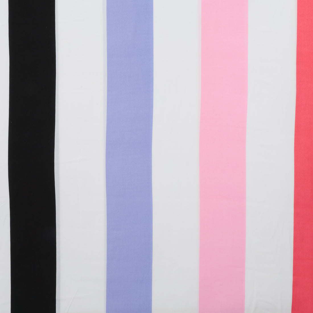 Rayon - Poplin Print - Wide Stripe - Assorted