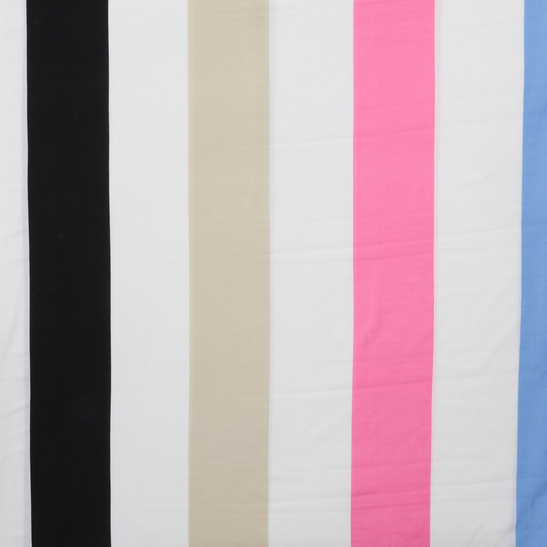 Rayon - Poplin Print - Wide Stripe - Assorted