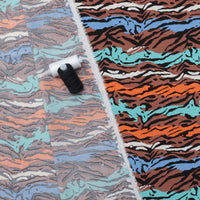 Rayon - Poplin Print - Animal Stripes - Assorted