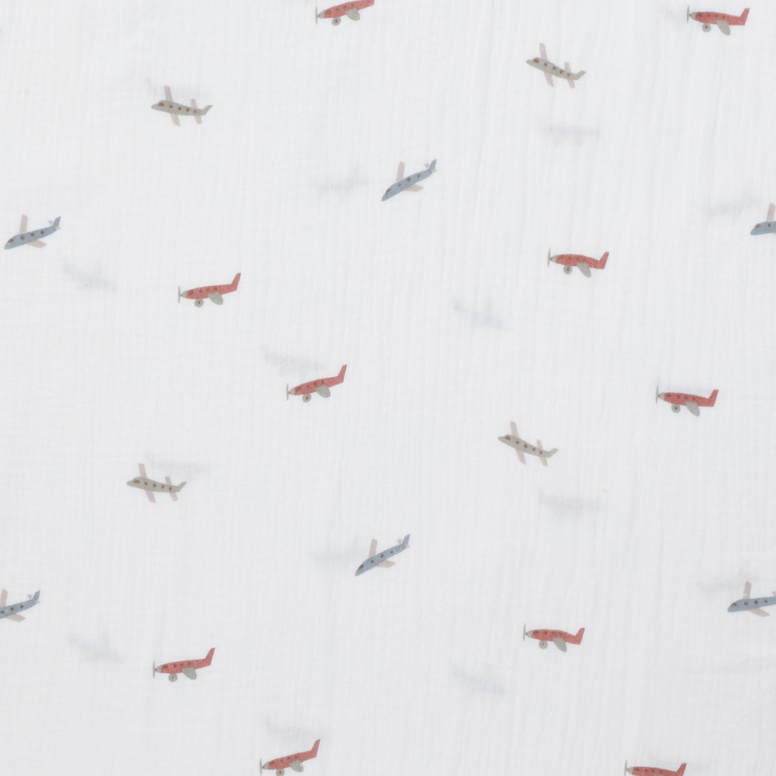 Cotton - Double Gauze - Print - Planes