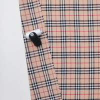 Cotton - Yard Dyed Plaid -  Tan Red