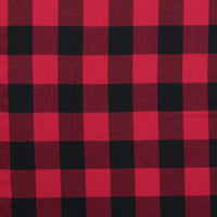 Cotton - Yard Dyed Plaid -  Red