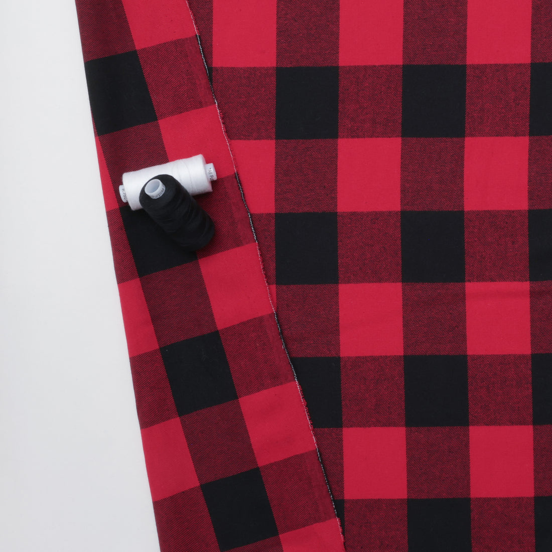 Cotton - Yard Dyed Plaid -  Red