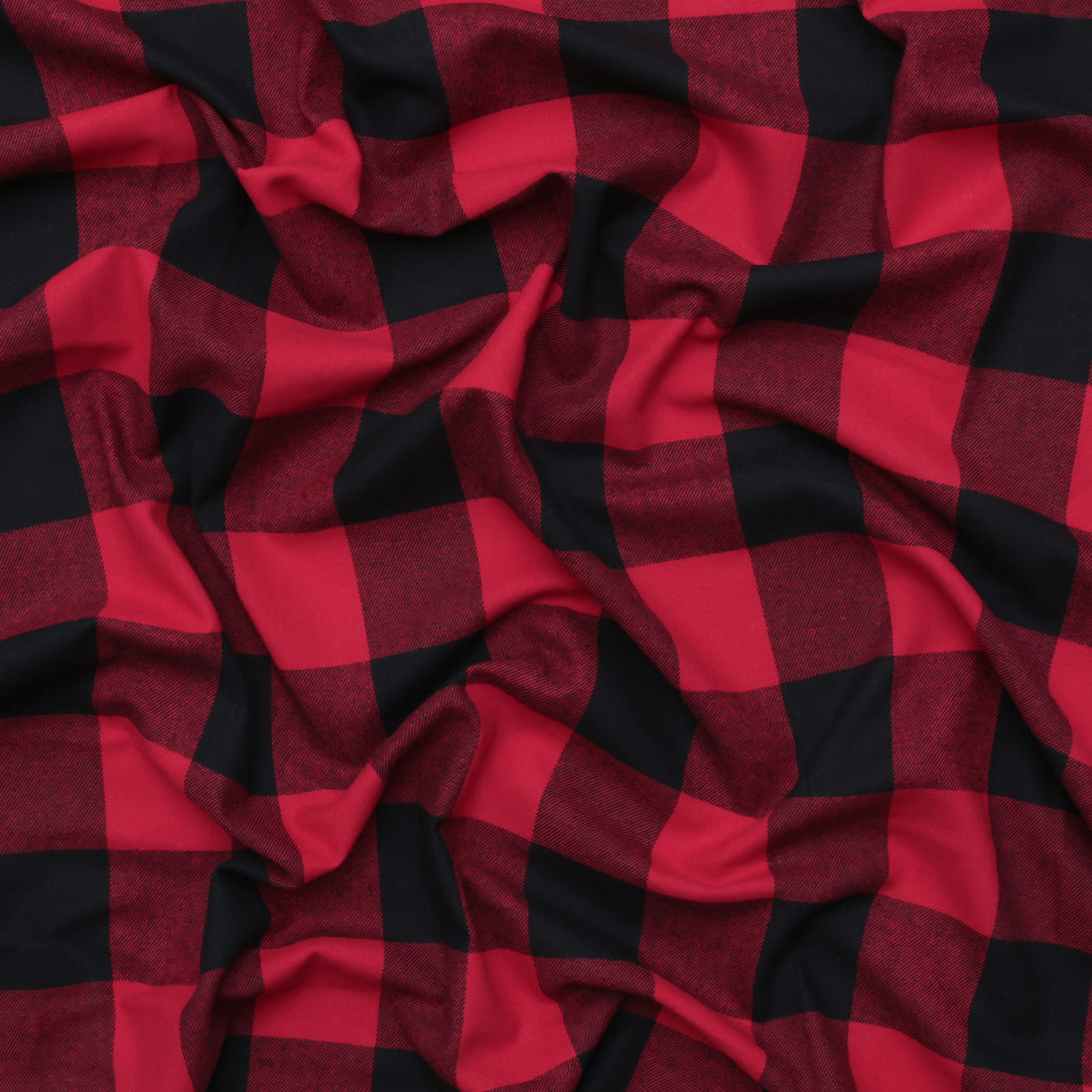 Cotton - Yard Dyed Plaid -  Red