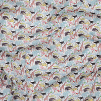 Liberty - Tana Lawn - Queue For The Zoo - White