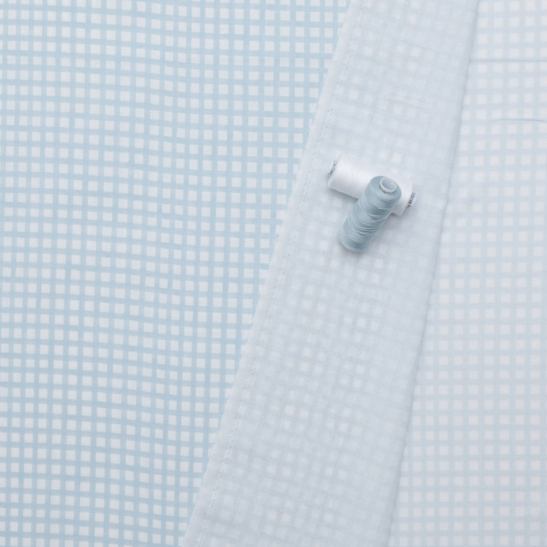 Dear Stella - Cotton - Woodland Willow - Plaid - Aqua