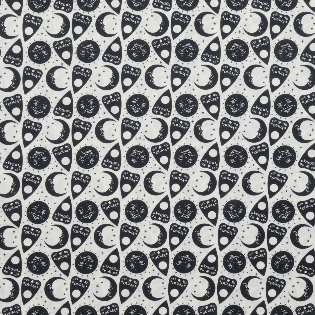 Camelot - Cotton - Ouija Collection II - Day & Night - Off White