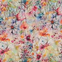 Rayon Linen - Palma Print - Floral Multi