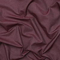 Cotton - Italian Stretch Denim - Medium Weight - Wine