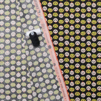 Ruby Star - Cotton - Freaky Familiars - Pumpkin Party - Black