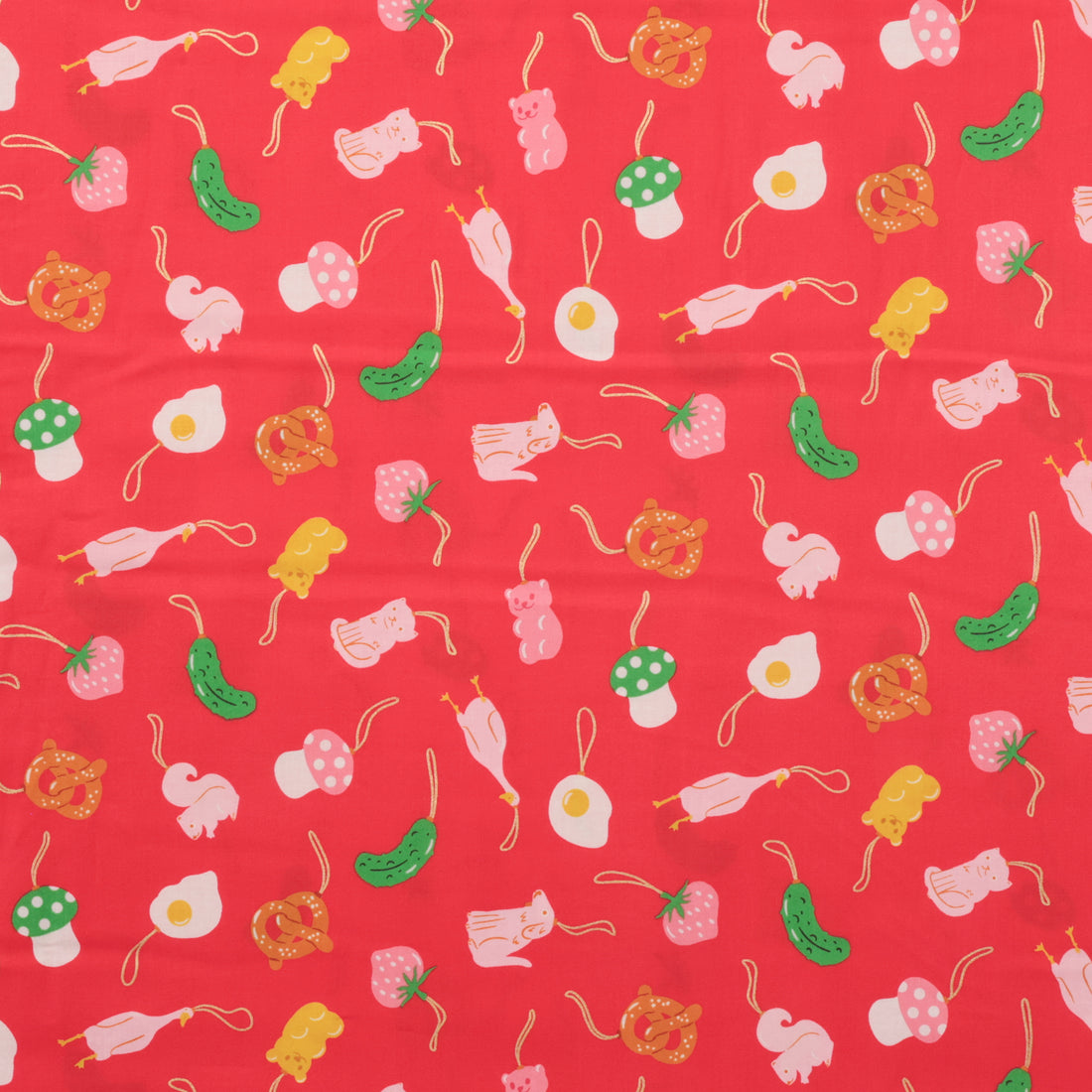 Ruby Star - Cotton - Merry Happy - Find The Pickle - Lollipop