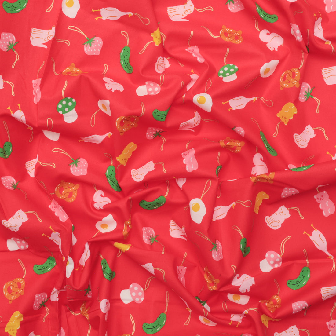 Ruby Star - Cotton - Merry Happy - Find The Pickle - Lollipop