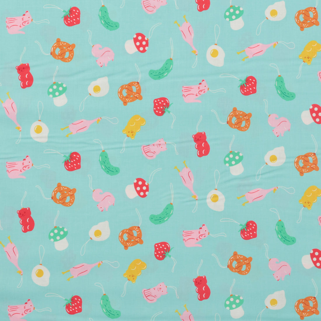 Ruby Star - Cotton - Merry Happy - Find The Pickle - Frost