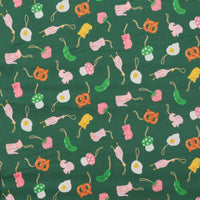 Ruby Star - Cotton - Merry Happy - Find The Pickle - Jade