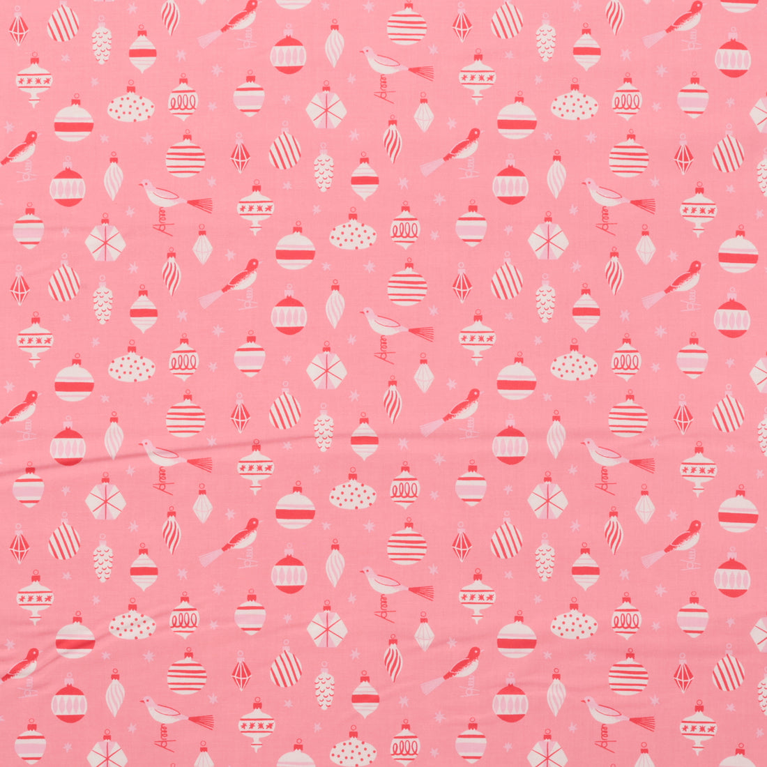 Ruby Star - Cotton - Merry Happy - Baubles - Sorbet