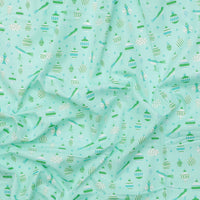 Ruby Star - Cotton - Merry Happy - Baubles - Mint