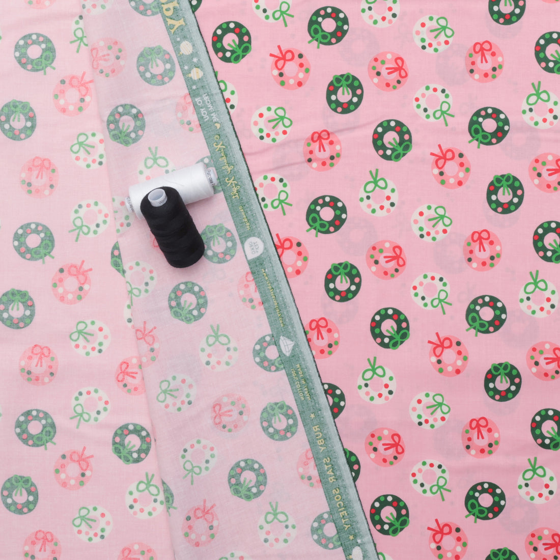 Ruby Star - Cotton - Merry Happy - Bough Down - Melody Pink