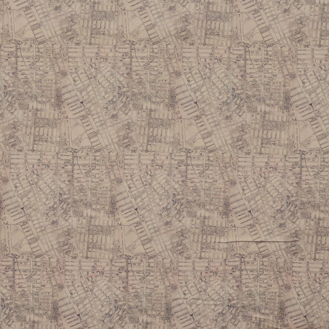 Tim Holtz - Pallete Canvas -  Eclectic Elements - Map - Neutral