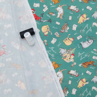 Studio E - Cotton - Christmas At Pooh Corner - Dear Santa - Forest