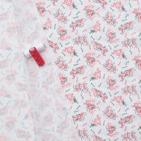 Studio E - Cotton - Christmas At Pooh Corner - Peppermint Tigers - White Red