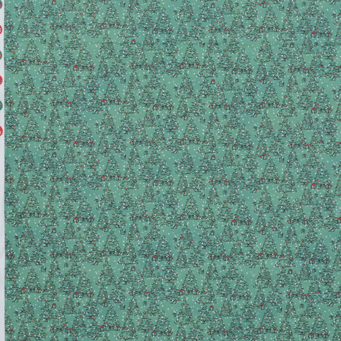 Studio E - Cotton - Christmas At Pooh Corner - Tree Mono - Forest