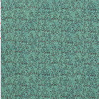 Studio E - Cotton - Christmas At Pooh Corner - Tree Mono - Forest