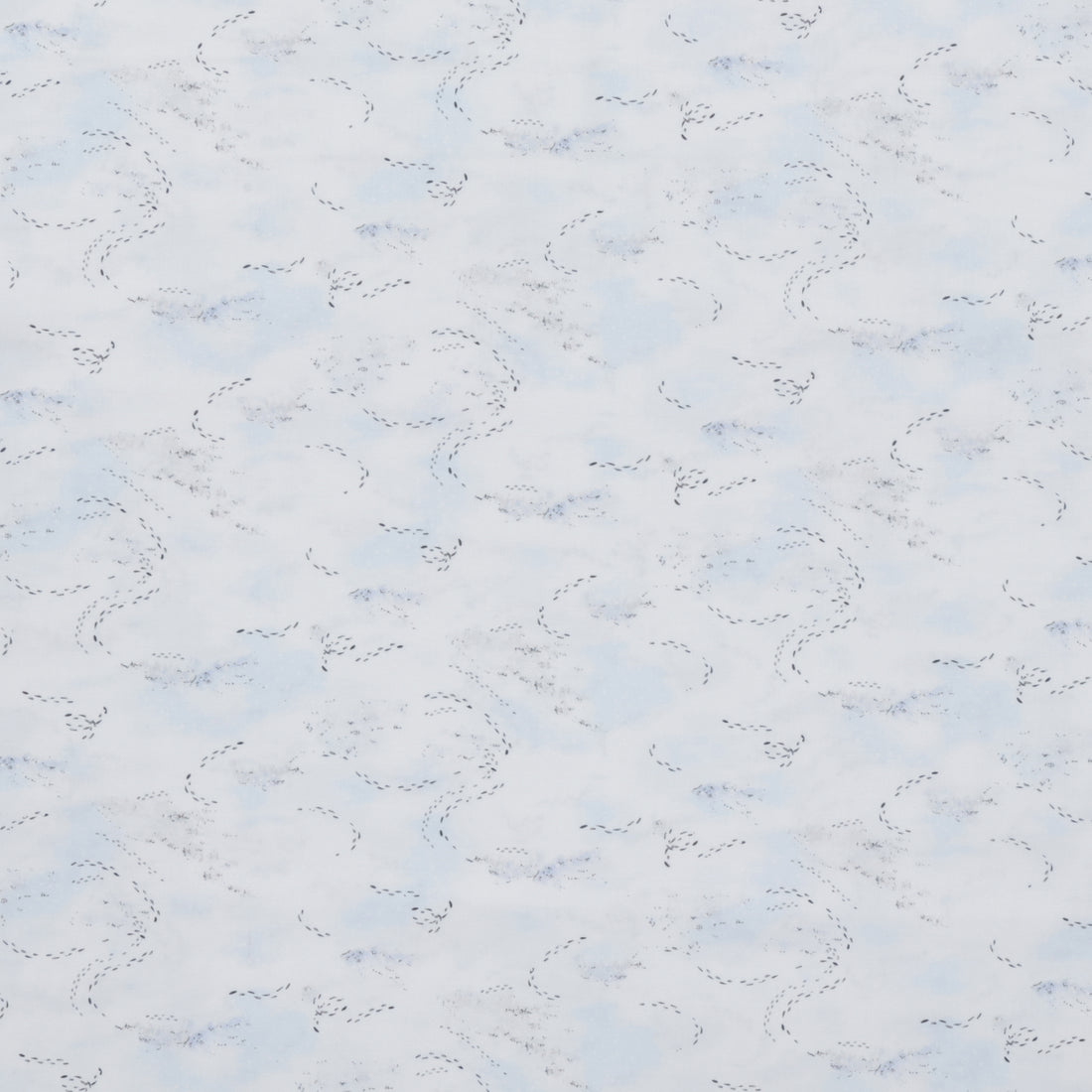 Studio E - Cotton - Christmas At Pooh Corner - Frosted Footprints - Snow