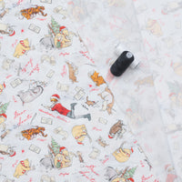 Studio E - Cotton - Christmas At Pooh Corner - Dear Santa - Snow